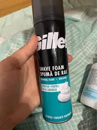 Gillette Shave Foam for Sensitive Skin - Original Scent - 200 ml - INCI  Beauty