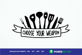 Kitchen logo is a totally free png image with transparent background and its resolution is 570x325. Choose Your Weapon Svg Kitchen Utensils Vector Art By Powervector Thehungryjpeg Com