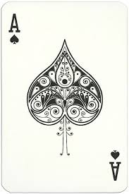Black Ace Of Spades Ace Of Spades Espanola Grandes Playing Card Ace Of Spades Tattoo Playing Card Tattoos Card Tattoo
