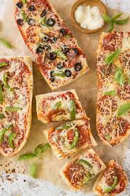 It is so easy to whip up traditional pizzas for an easy. French Bread Pizza Easy Pizza Bread Yellowblissroad Com