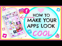 How To Make Your Apps Look Cool No Jailbreak Make Your Apps Pink Youtube