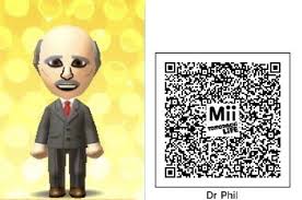 Dr Phil Qr Code For Tomodachi Life Life Code Life Coding