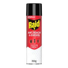 Amazon.Com: Raid Ant & Roach Killer Spray For Listed Bugs, Insect, Spider,  For Indoor Use, Fresh Scent, 12 Oz, Pack Of 12 : Patio, Lawn & Garden