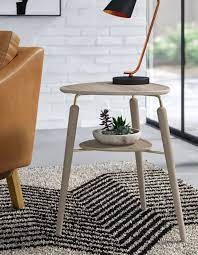 Shop side tables, coffee tables, console tables and plant stand tables at everyday low. 20 Gorgeous Side And Accent Table Ideas For Your Small Space Living In A Round Wood Side Table Small Accent Tables Solid Wood Side Table