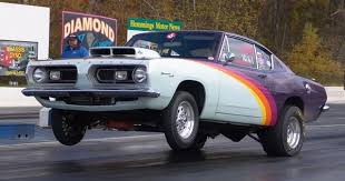 Image result for White 1967 Barracuda