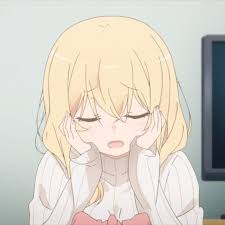Anime clipart aesthetic circle transparent cartoon free. Dirty Blonde Hair Blonde Anime Girl Aesthetic Pfp Novocom Top