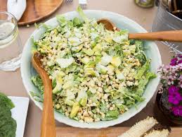 Avocado And Grilled Corn Salad With Green Goddess Dressing Recipe Grilled Corn Salad Goddess Dressing Recipe Corn Salads