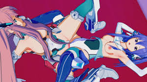 (戦姫絶唱シンフォギア)風鳴 翼Xマリア・カデンツァヴナ・イヴ3D百合へんたい