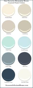 Inspiring Interior Paint Color Ideas Coastal Colors Beach House Interior House Colors Beach House Decor