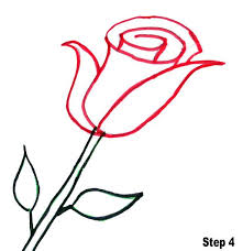 12 Views Rose Drawing Simple Roses Drawing Easy Flower Drawings