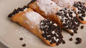 For sale in paper trays. Homemade Cannoli Recipe Laura Vitale Laura In The Kitchen Episode 349 Youtube