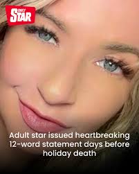 Adult star Natalia Rae shared a heartfelt message just days before she  passed away while