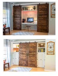 Ask one of our specialists about telescoping panels and beautiful designer handles. My Biggest Project Yet A Hidden Office With Custom Double Barn Doors Woodworking