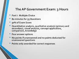If you have taken advanced placement (ap) tests, you may be able to earn penn state credit. The Ap Government Exam 3 Hours Ppt Download