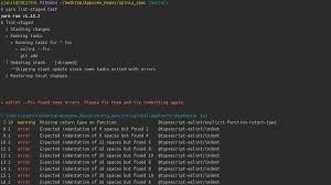 Using camelcase in ruby code looks ugly, but legacy code responds with camelcase for apis. Lint Staged Is Not Taking Eslintrc Js Configuration Issue 677 Okonet Lint Staged Github