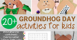 Happy groundhog day coloring pages. Fun Groundhog Day Activities For Kids Learn Celebrate