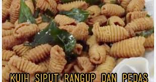 Resepi kuih gunting sukatan cawan rangup mudah simple pedas paling sedap. Resepi Kuih Siput Yang Rangup Dan Sedap Resepi Merory Sedap Betul