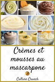 Cremes Et Mousses Au Mascarpone Les Recettes Faciles Gateaux Et Desserts Recette Facile Recette