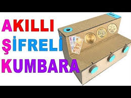 Kartondan Kumbara Nasil Yapilir Cocuklar Icin Egitici Videolar Youtube Kumbara Videolar Cocuklar Icin