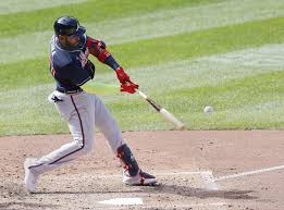 Marcell ozuna idelfonso (born november 12, 1990) is a dominican professional baseball center fielder for the miami marlins of major league baseball (mlb). Marcell Ozuna Of The Atlanta Braves Is Paid To Swing Away No Matter What