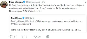 We got on brilliantly, he said on the late late show. Itv Good Morning Britain S Piers Morgan Calls This Morning S Dr Ranj A Berk In Twitter Row Liverpool Echo