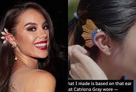 Catriona gray miss universe earrings shop
