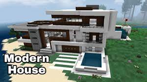Anda tidak ingin rumah yang terlalu sempit! Mini Block Craft Modern House Youtube