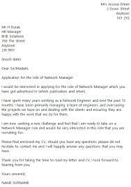 Maybe you would like to learn more about one of these? Network Manager Cover Letter Learnist Org