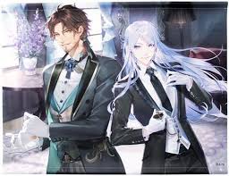 Nijisanji 6th B2 Horizontal Tapestry Belmond Banderas & Shiro Tsuzuki | eBay