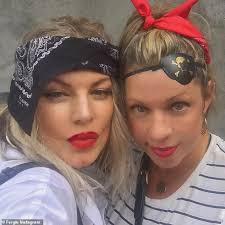Fergie posts selfie with sister Dana for National Siblings Day after  celebrating 45th birthday