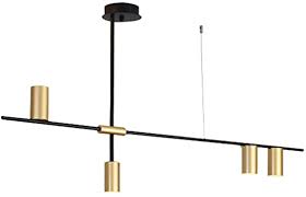 Modern led lighting fixture pendants rods and cones location. Bokt Contemporary Chandelier Linea 4 Light Pendant Lighting For Kitchen Island Geomet Modern Chandelier Chandelier Pendant Lights Chandelier Lighting Fixtures