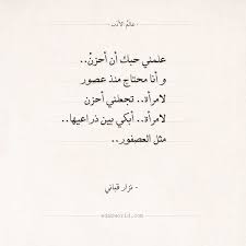 شعر نزار قباني علمني حبك أن أحزن عالم الأدب In 2020 Math Quotes Math Equations