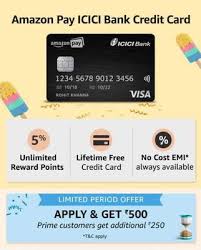 Once logged in at amazon.ca, you can apply for this credit card using a simple and secure online form. Apply For Amazon Pay Icici Credit Card Get 500 Cashback 750 Cashback For Prime Members Desidime