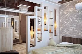 Room Dividers For Bedroom 26 Ideas For The Delimitation Bedroom Design Glass Room Divider Room Divider Walls Half Wall Room Divider