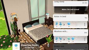 Bought the sleepy time double bed, or you could buy the rustic one, it has to be a bed with 2 stars 3. How To Get A Double Bed In Sims Mobile Bed Western