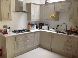 Slate grey 900mm x 731mm x 731mm ready assembled corner wall cabinet. Howdens Burford Kitchen Grey Or Stone Mumsnet