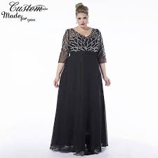 Pin De Zilda Martins Em Mae Vestido Longo De Chiffon Vestido Preto Com Mangas Vestidos