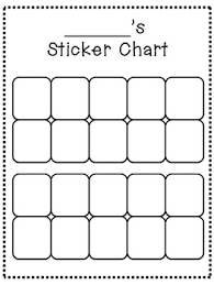Sticker Chart Speech Bucks