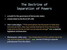 The doctrine of separation of power is the forerunner to all the constitutions of the world which came into existence since the days of the magna carta. Unit 3 Separation Of Powers Statute Law In Britain Ppt Download
