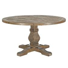 Farmhouse Reclaimed Wood Pedestal Round Table 55 Round Dining Table Dining Table Round Dining Table Modern