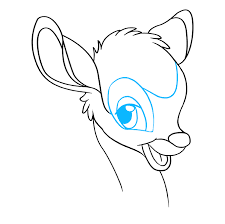How to draw a bambi step by step | easy drawings. How To Draw Bambi Really Easy Drawing Tutorial