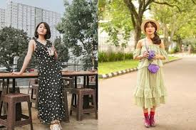 99 koleksi model baju lebaran 2019 ala selebgram terpopuler model baju lebaran remaja 2018 terbaru fashionista di 2019 model 100 trend model baju lebaran 9 Inspirasi Dress Kekinian Ala Selebgram Hanny Sophia Kece Abis
