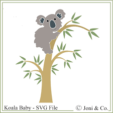 Koala Svg Baby Koala Svg Baby Animals Greeting Cards Etsy Baby Koala Happy Animals Baby Animals