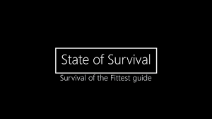 Accidents happen on board, of course. State Of Survival Survival Of The Fittest Event Guide Youtube