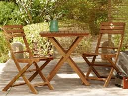 Whether you have a garden, patio or balcony we've a selection of bistro sets to suit your outdoor area. Wooden Two Seater Bistro Set 37 B Q Until Monday