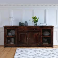 Buffet Cabinets With Glass Doors Novocom Top