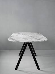 Saw Table White Marble Dining Table Marble Marble Tables Design Marble Table