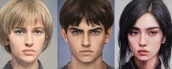 Tried Making Armin Eren And Mikasa In Artbreeder Attackontitan Attack On Titan Series Attack On Titan Aesthetic Attack On Titan Fanart Eren / attack on titan . tried making armin eren and mikasa in