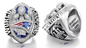 Tom brady parades through boston with his son ben. Version Of Tom Brady S Super Bowl Ring Sells For Record 344k Cbs Boston