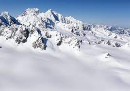 Snowy Mountain Peak Wall Mural Snowy Mountains Snowy Mountain Wallpaper